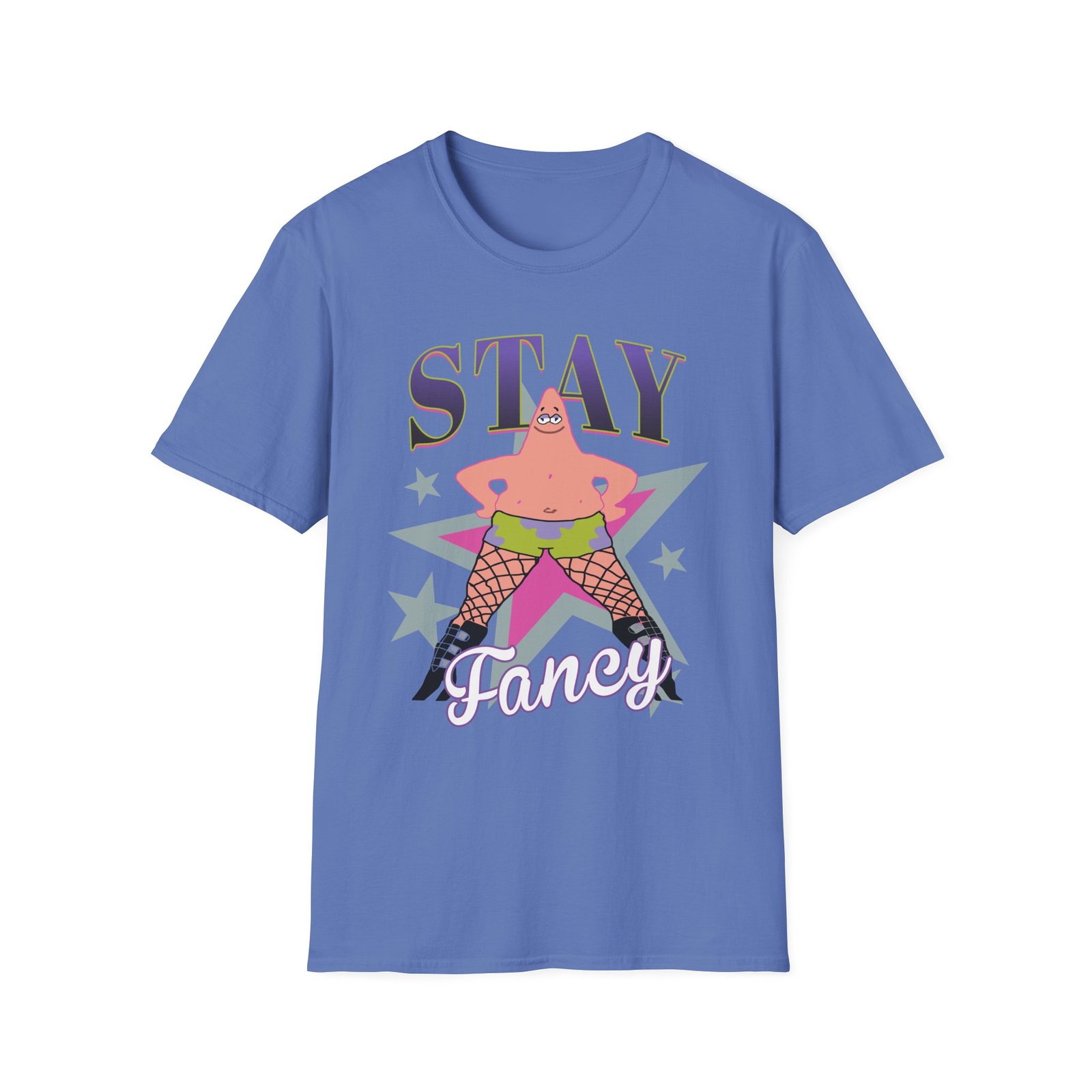 Spongebob Stay Fancy Unisex Softstyle T-Shirt