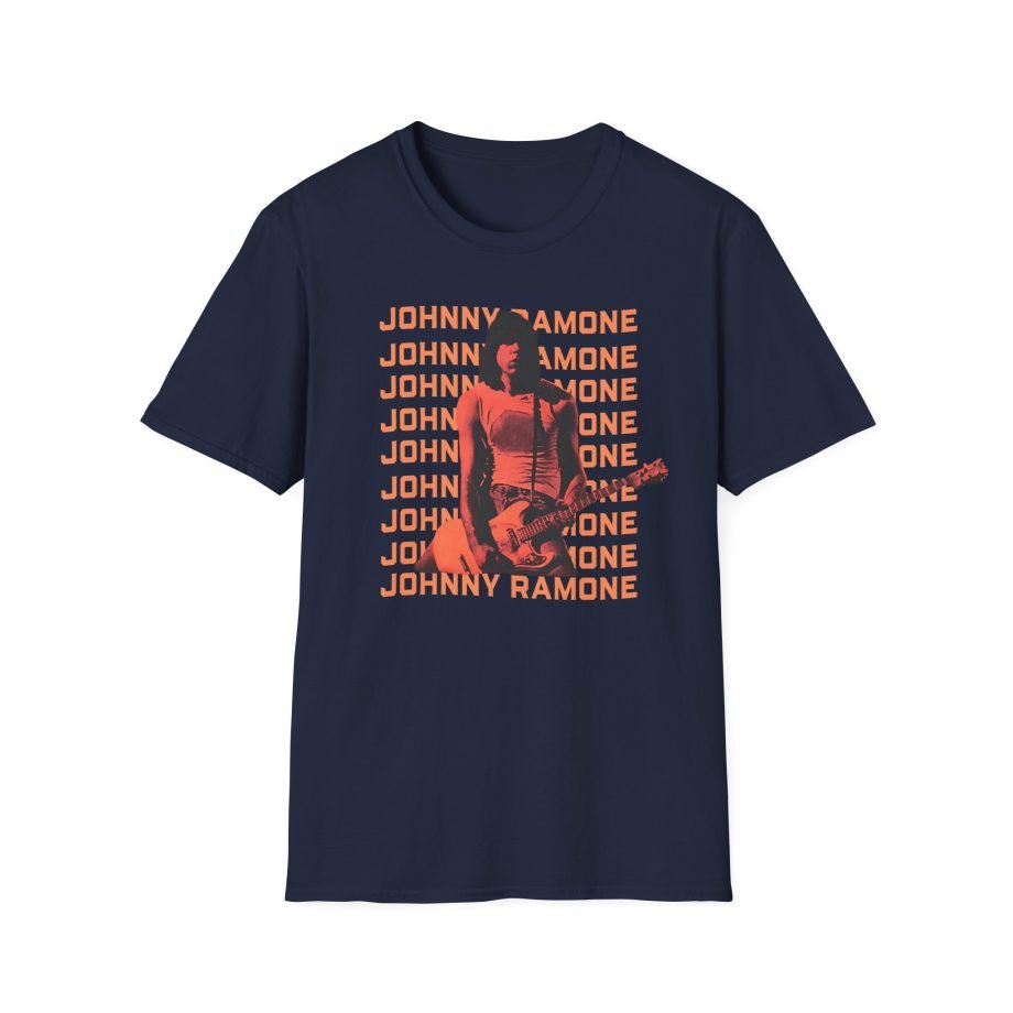Johnny Ramone Repeat Unisex Softstyle T-Shirt