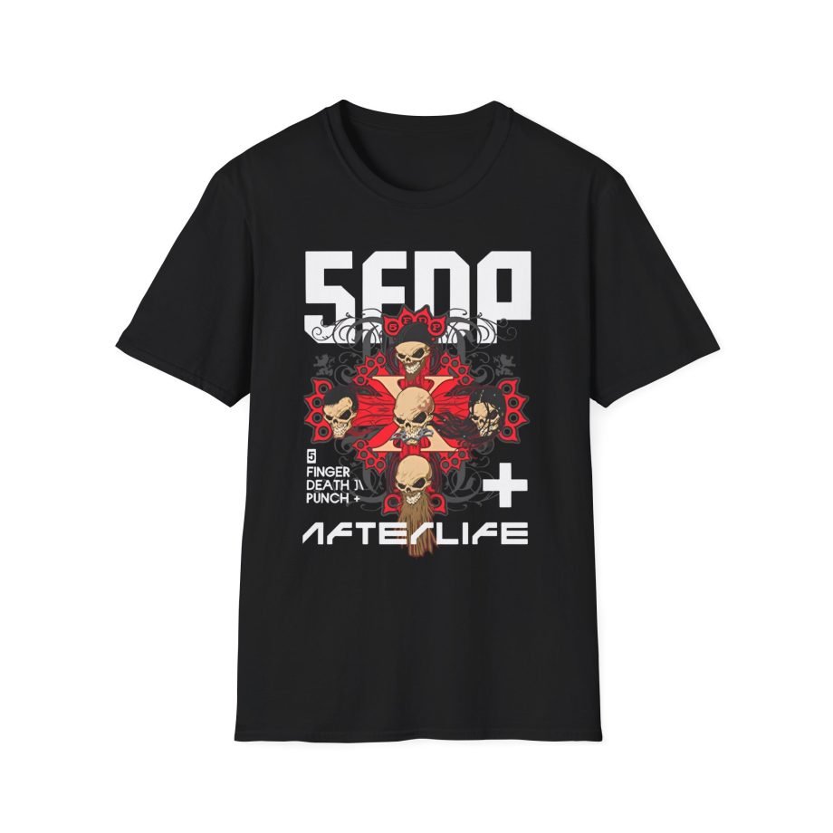 Five Finger Death Punch Afterlife Unisex Softstyle T-Shirt