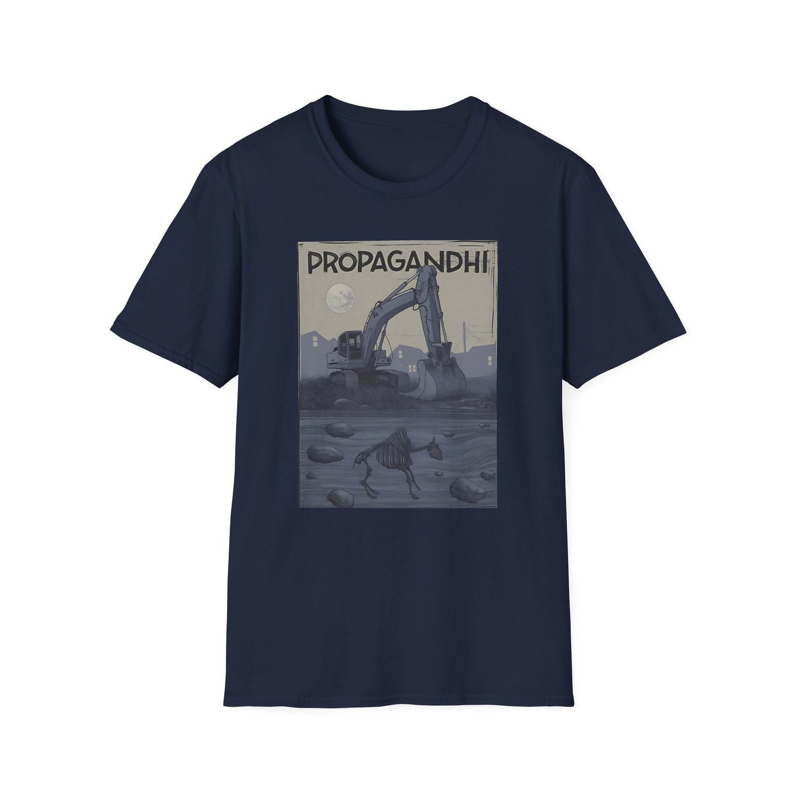 Propagandhi Bulldoze Unisex Softstyle T-Shirt