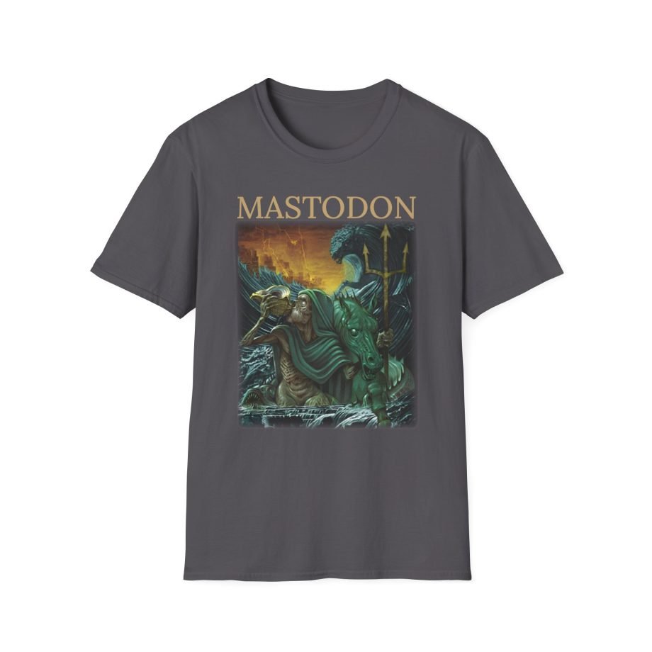 Mastodon Vignette Horse Remission Unisex Softstyle T-Shirt