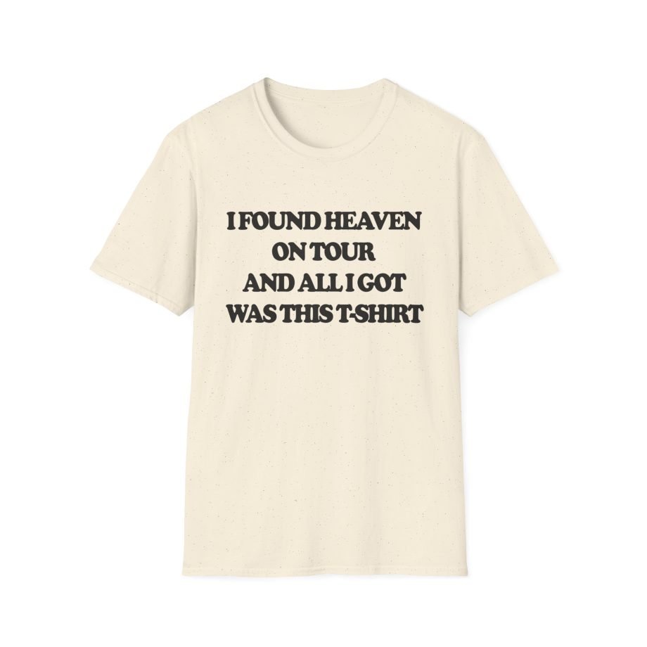 CG I Found Heaven On Tour Unisex Softstyle T-Shirt