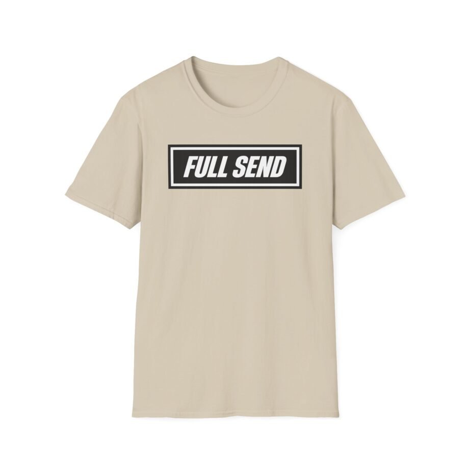 Full Send Logo Unisex Softstyle T-Shirt