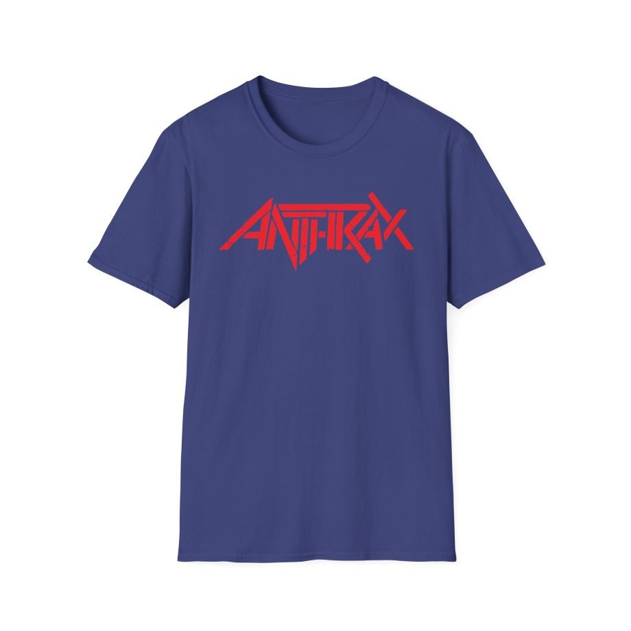 Anthrax Logo Unisex Softstyle T-Shirt