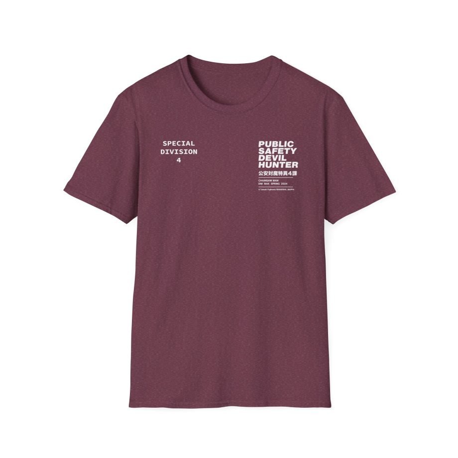 Chainsaw Man X Dim Mak Public Safety Unisex Softstyle T-Shirt