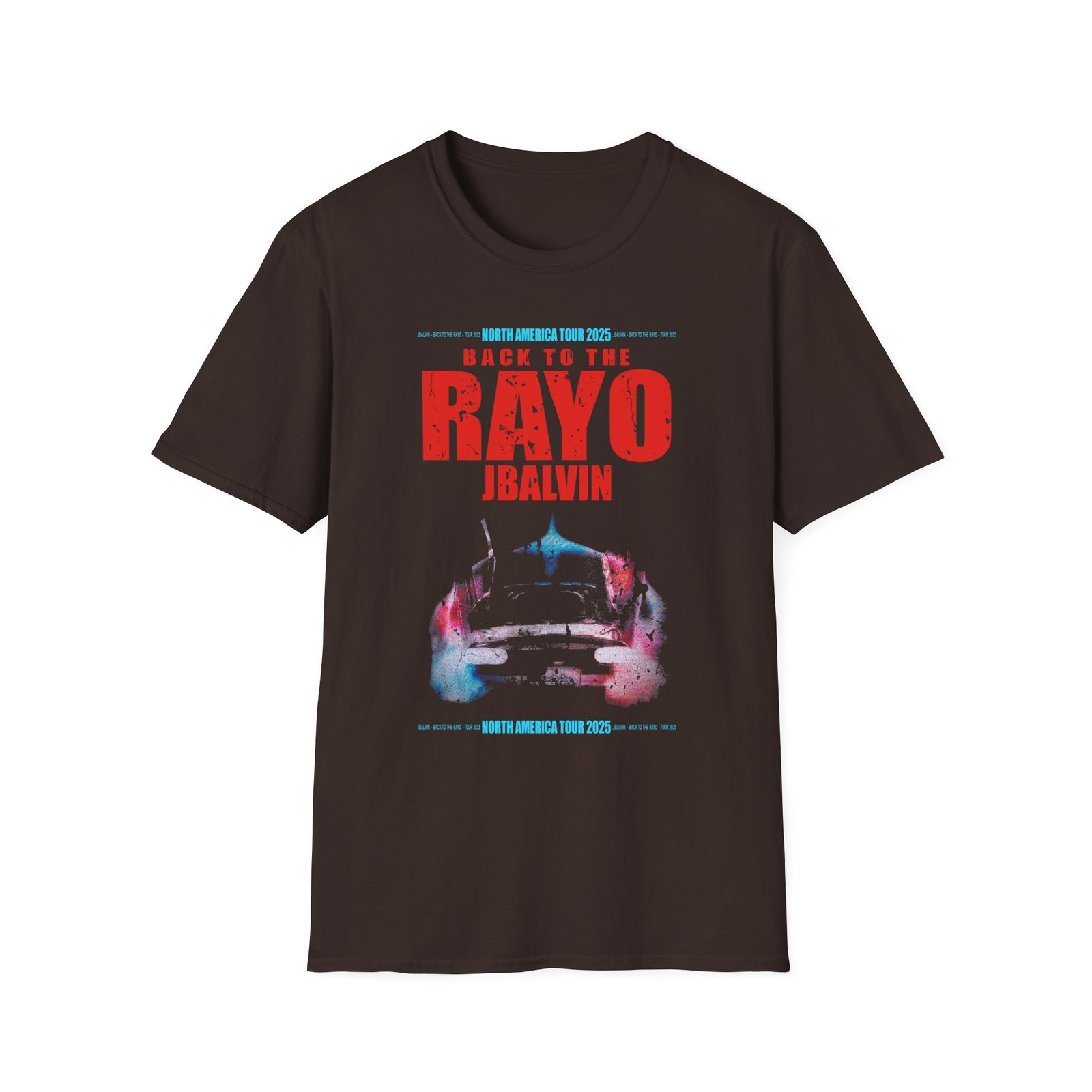 J Balvin Rayo Tour Unisex Softstyle T-Shirt