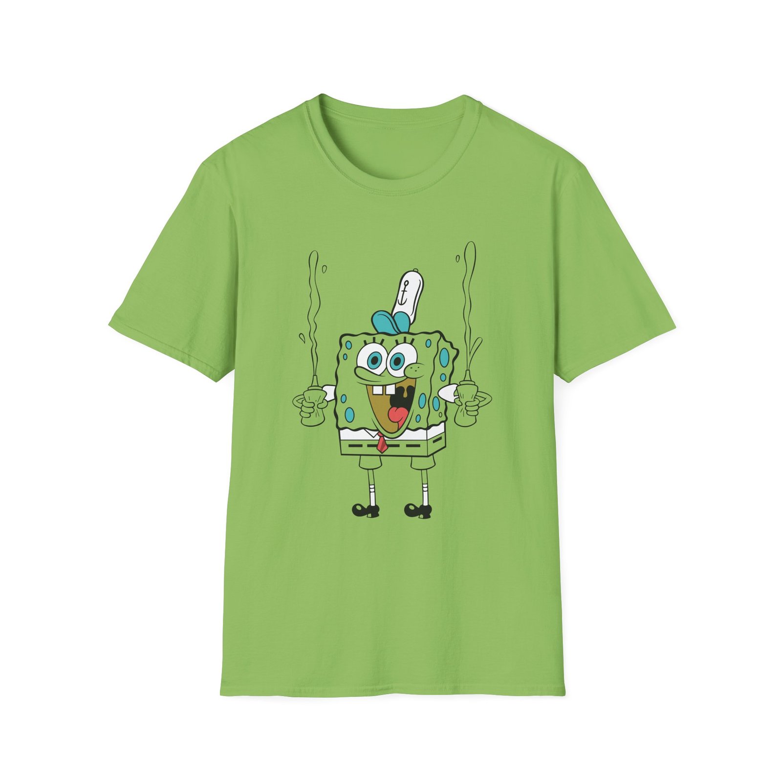 Spongebob Mustard Unisex Softstyle T-Shirt