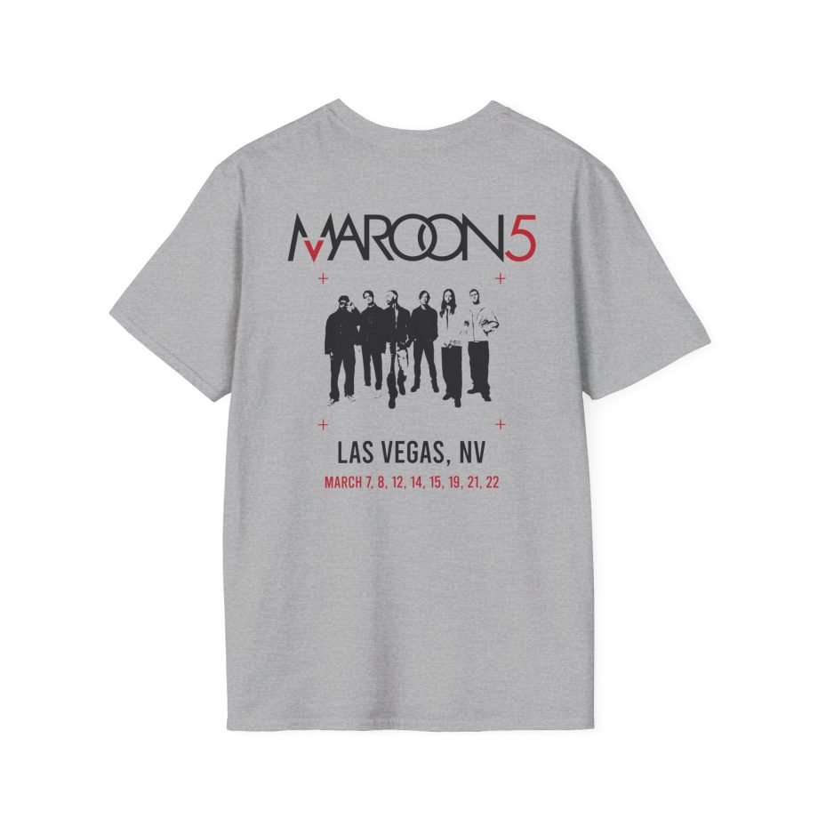 Adam Levine M5LV 2025 Flowers Unisex Softstyle T-Shirt