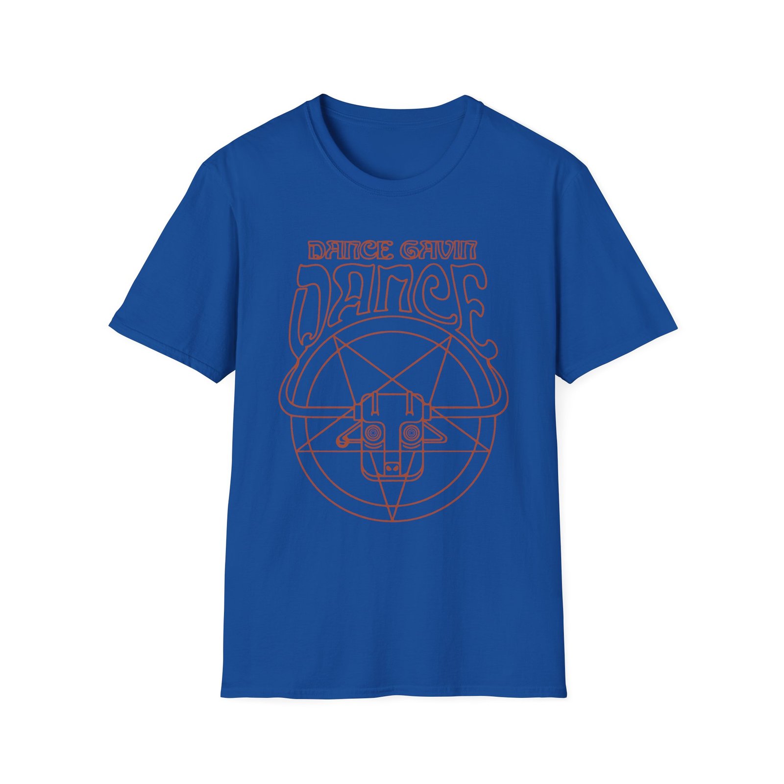 Dance Gavin Dance Pentagram Unisex Softstyle T-Shirt