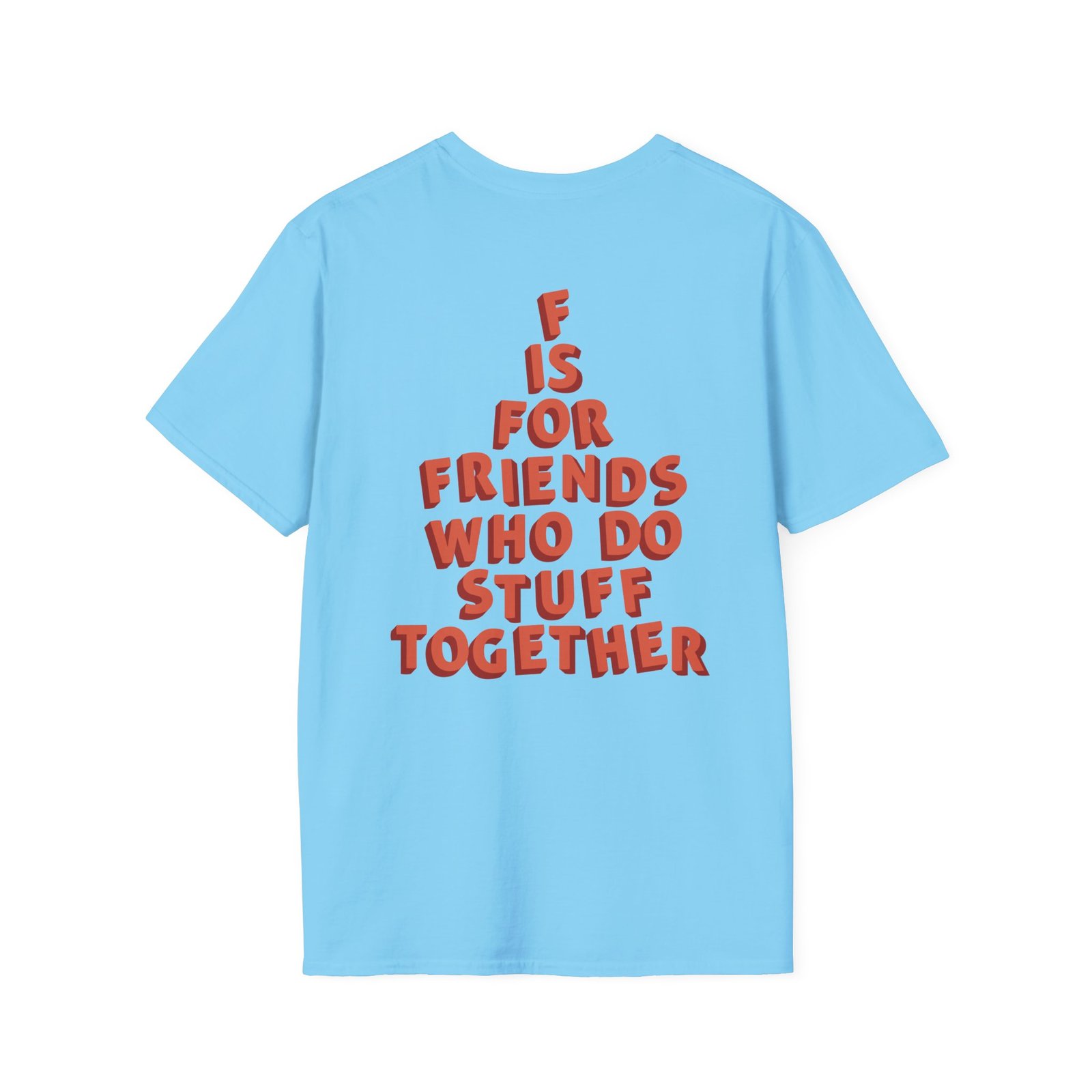 Spongebob Do Stuff Together Unisex Softstyle T-Shirt