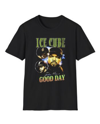Ice Cube Good Day Photo Collage Unisex Softstyle T-Shirt