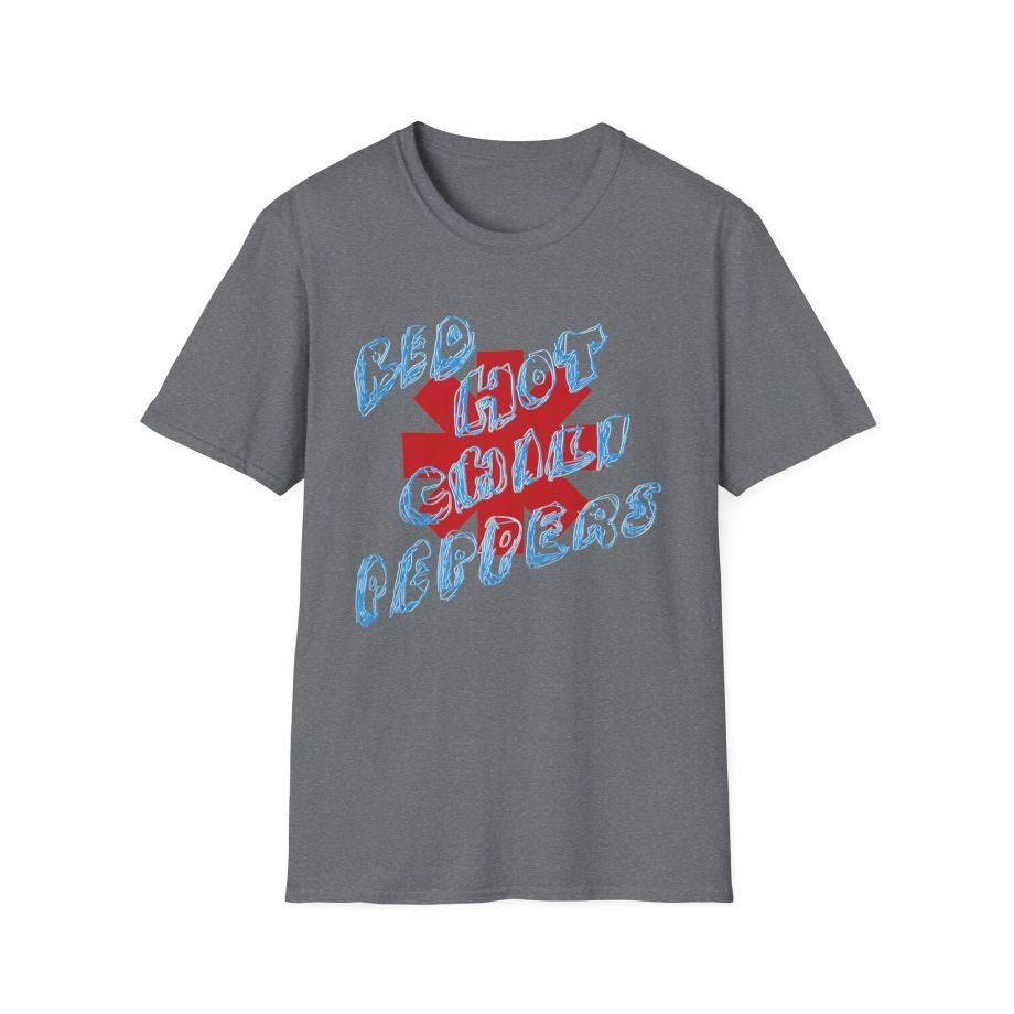 Red Hot Chili Peppers Scribbled Logo Unisex Softstyle T-Shirt