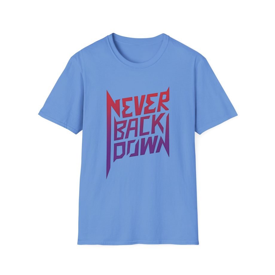 Nick Eh 30 Never Back Down Unisex Softstyle T-Shirt