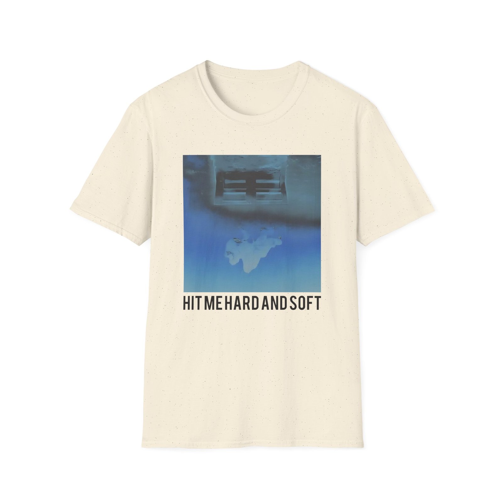 BE Hit Me Hard and Soft Cover Unisex Softstyle T-Shirt