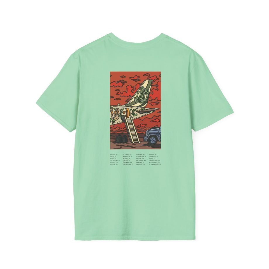 Lil Baby Iou Tour Flying Unisex Softstyle T-Shirt