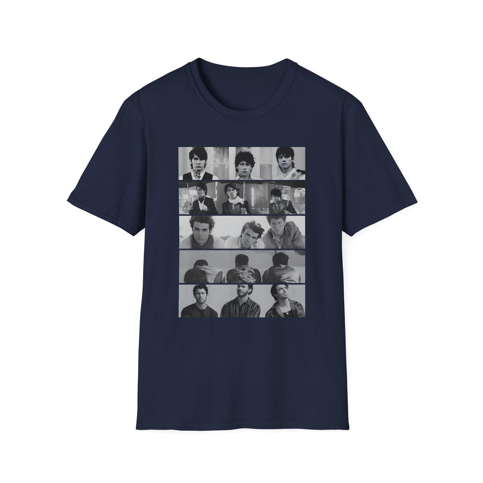 Jonas Brothers Tracklist Unisex Softstyle T-Shirt