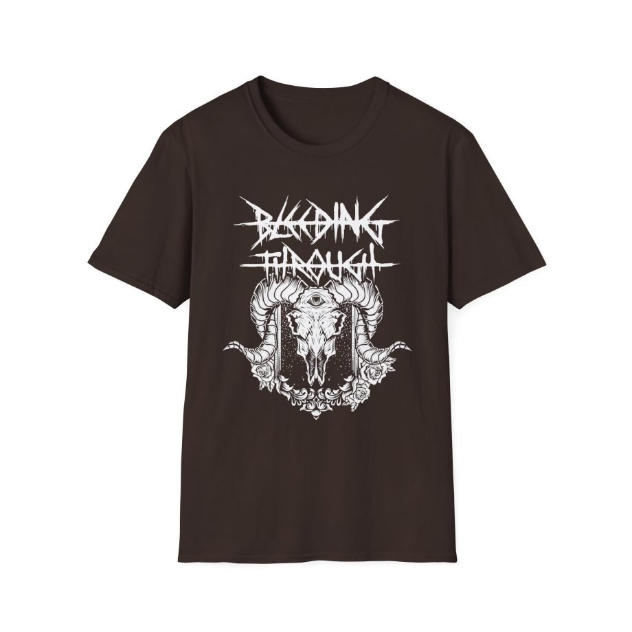 Bleeding Through Goat Skull Unisex Softstyle T-Shirt