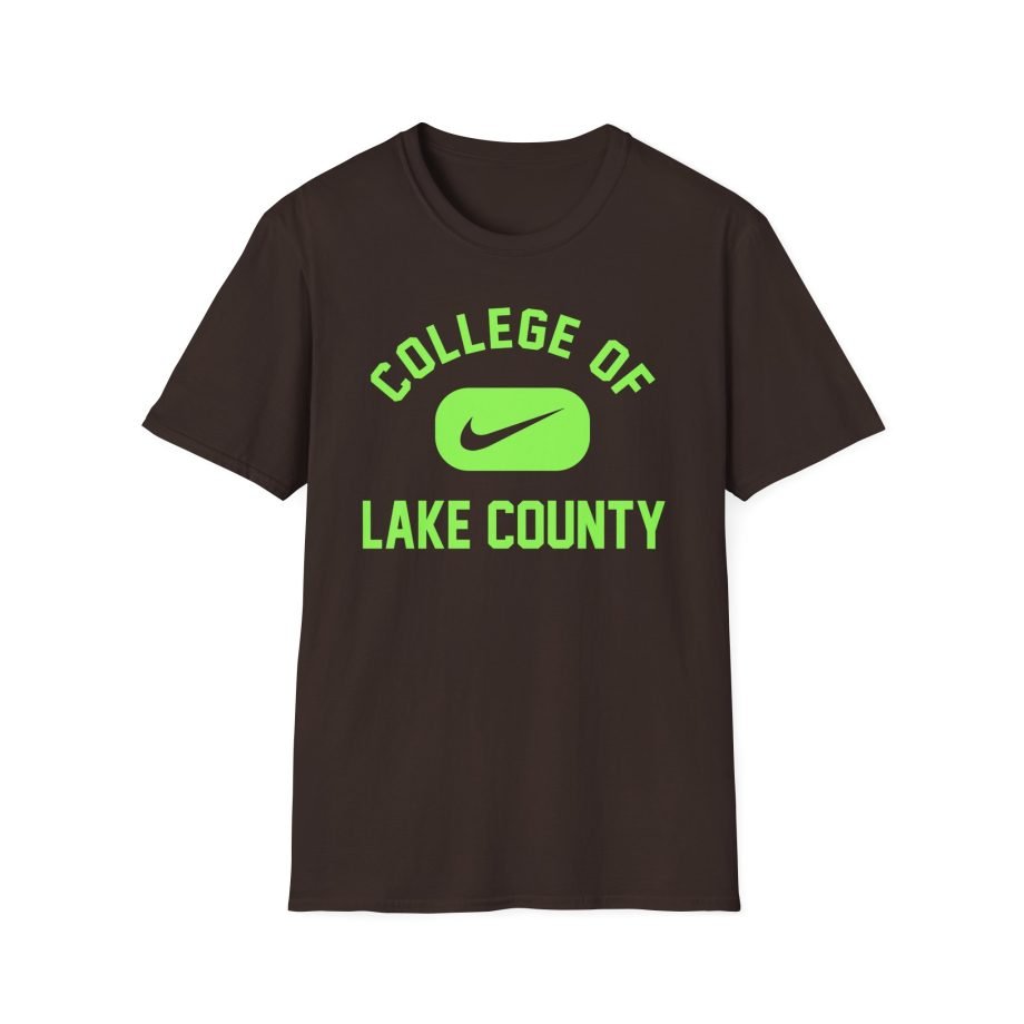 College Lake County Nike Lancers Unisex Softstyle T-Shirt