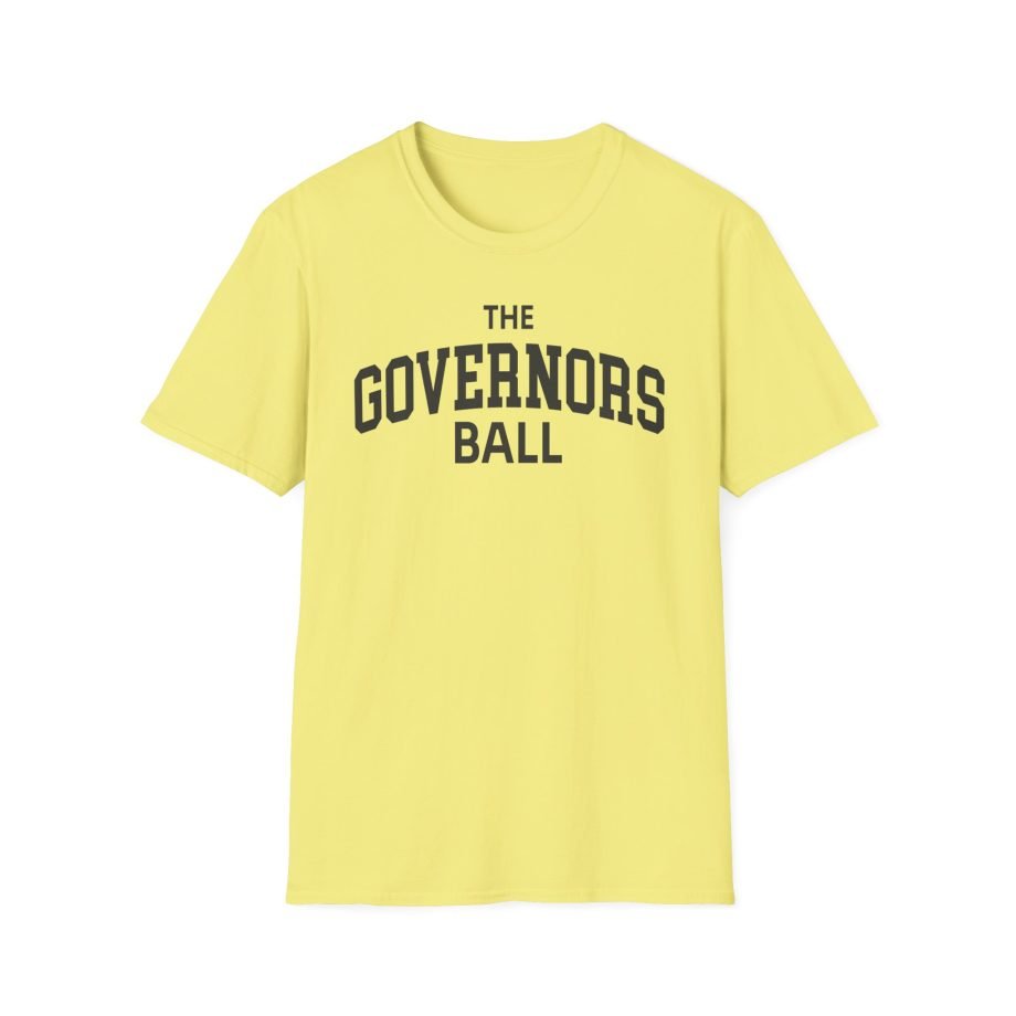 Gov Ball Tone on Tone Unisex Softstyle T-Shirt