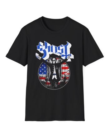 Ghost Band Papa For President Unisex Softstyle T-Shirt
