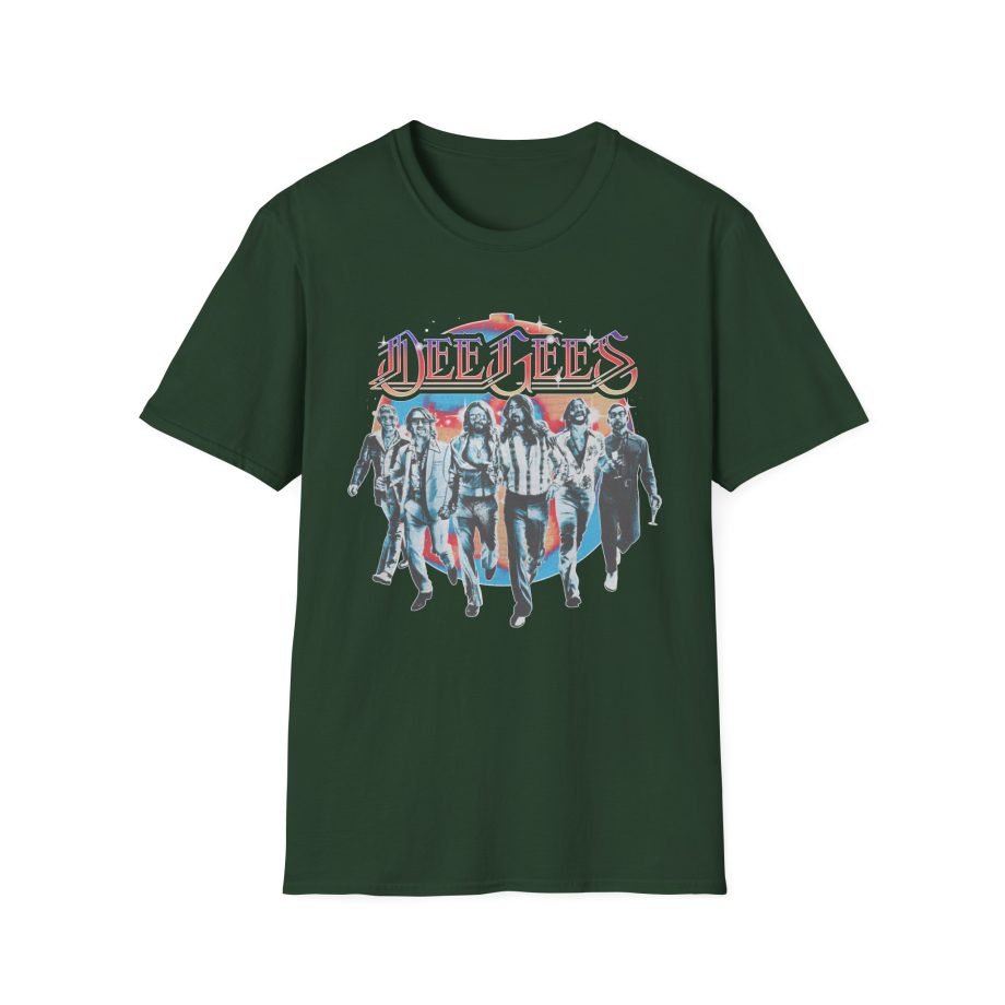 Foo Fighters Dee Gees Hail Satin Unisex Softstyle T-Shirt