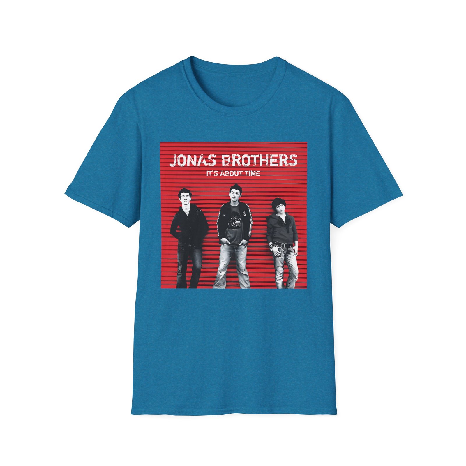 Jonas Brothers It's About Time Unisex Softstyle T-Shirt