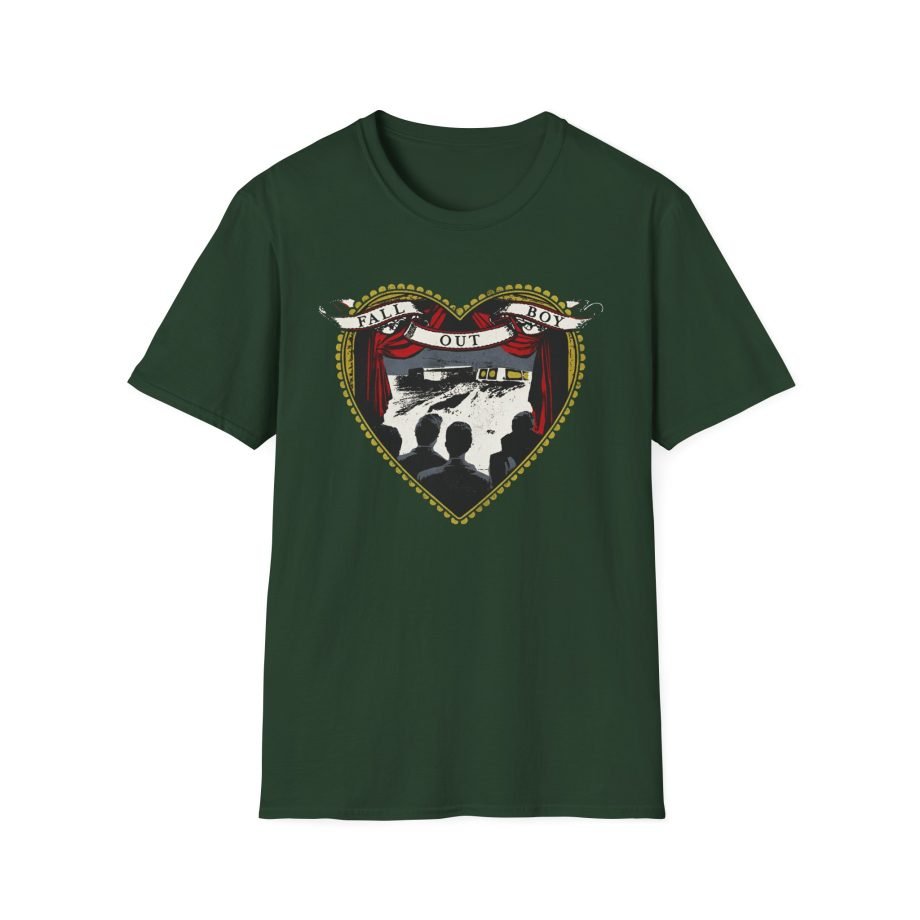 Fall Out Boy Album Cover Heart Unisex Softstyle T-Shirt