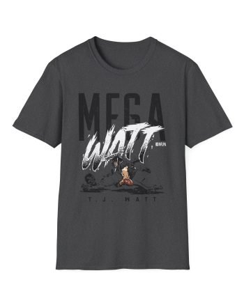 Tj Watt Mega Watt Unisex Softstyle T-Shirt