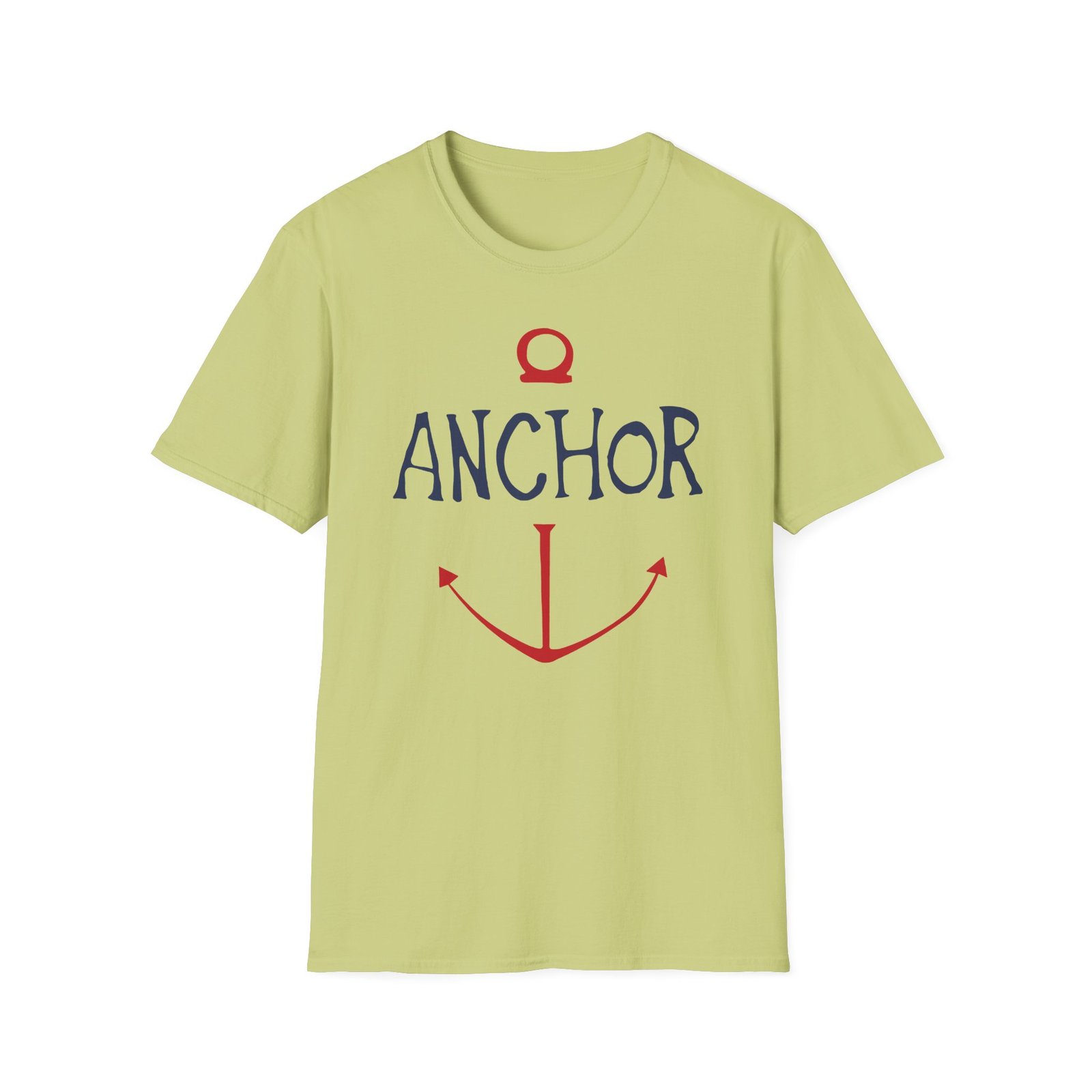 One Piece Anchor Unisex Softstyle T-Shirt