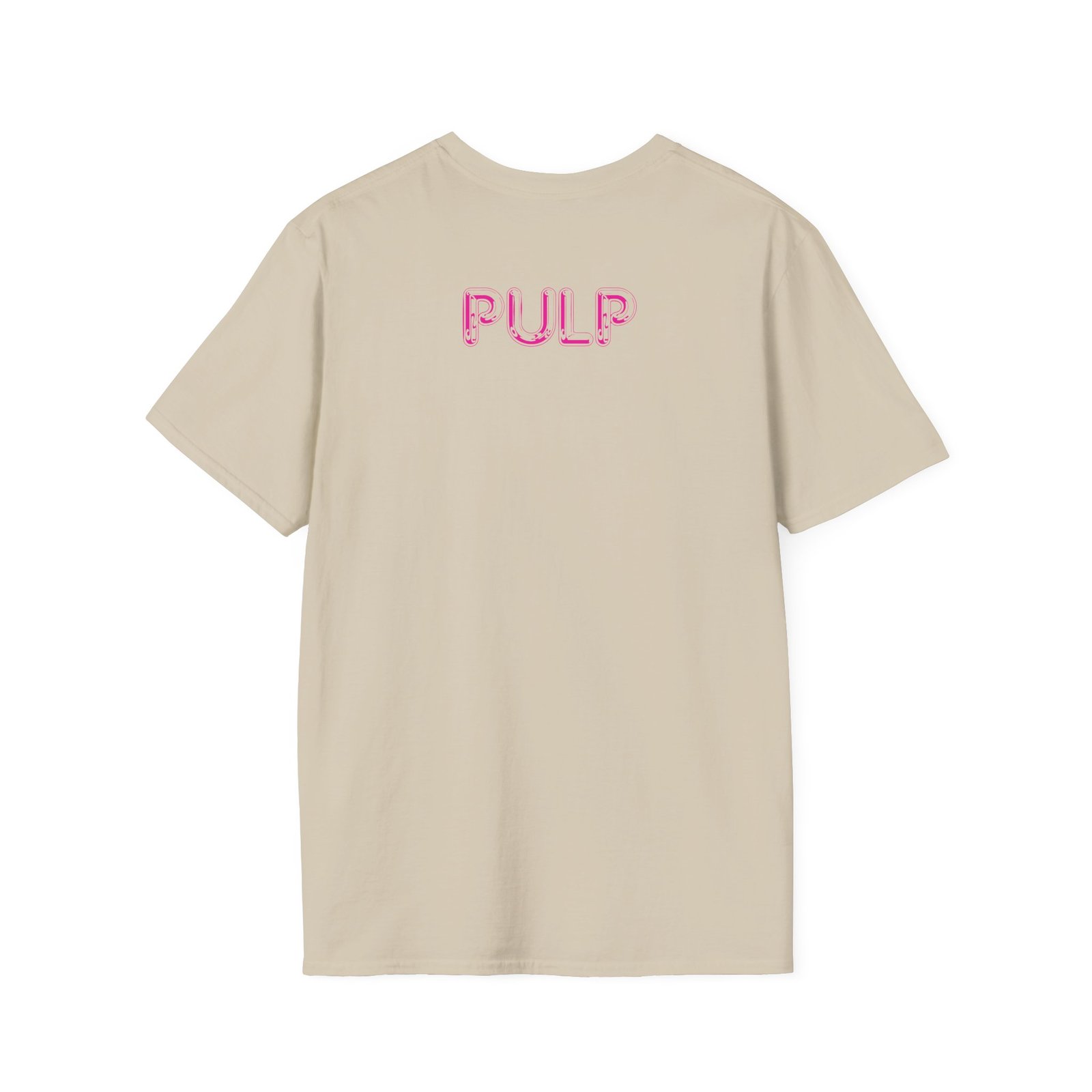Pulp Let’s All Meet Up Ecru Unisex Softstyle T-Shirt