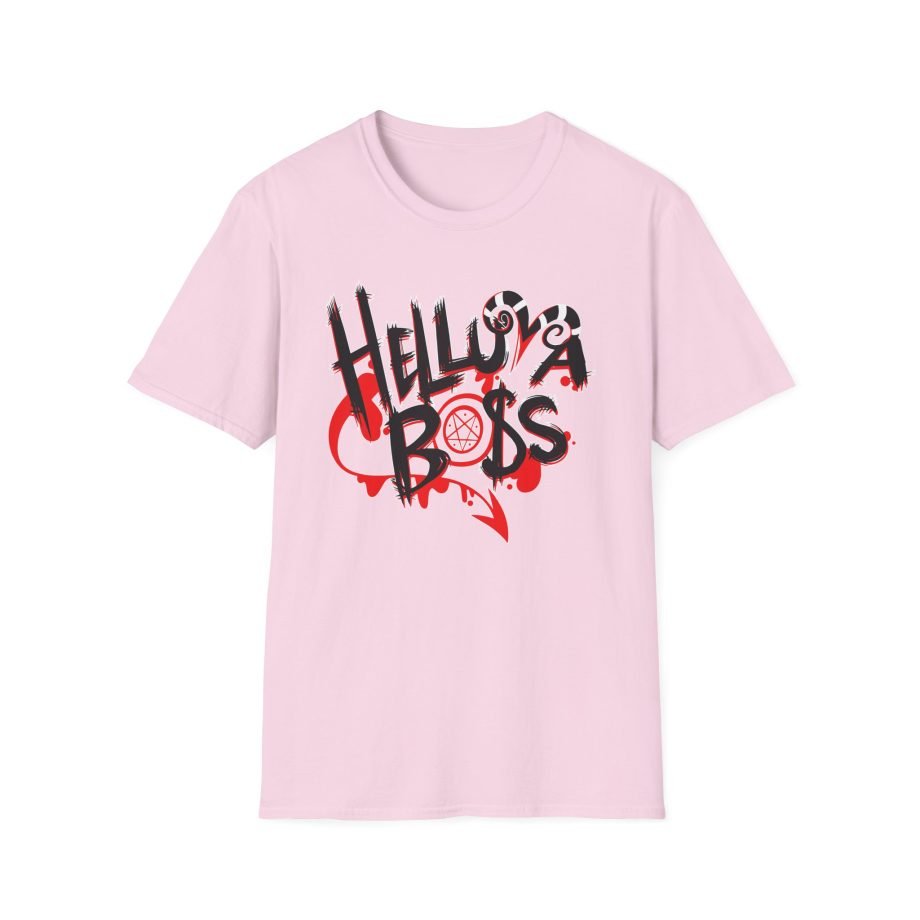 Helluva Boss Logo Unisex Softstyle T-Shirt