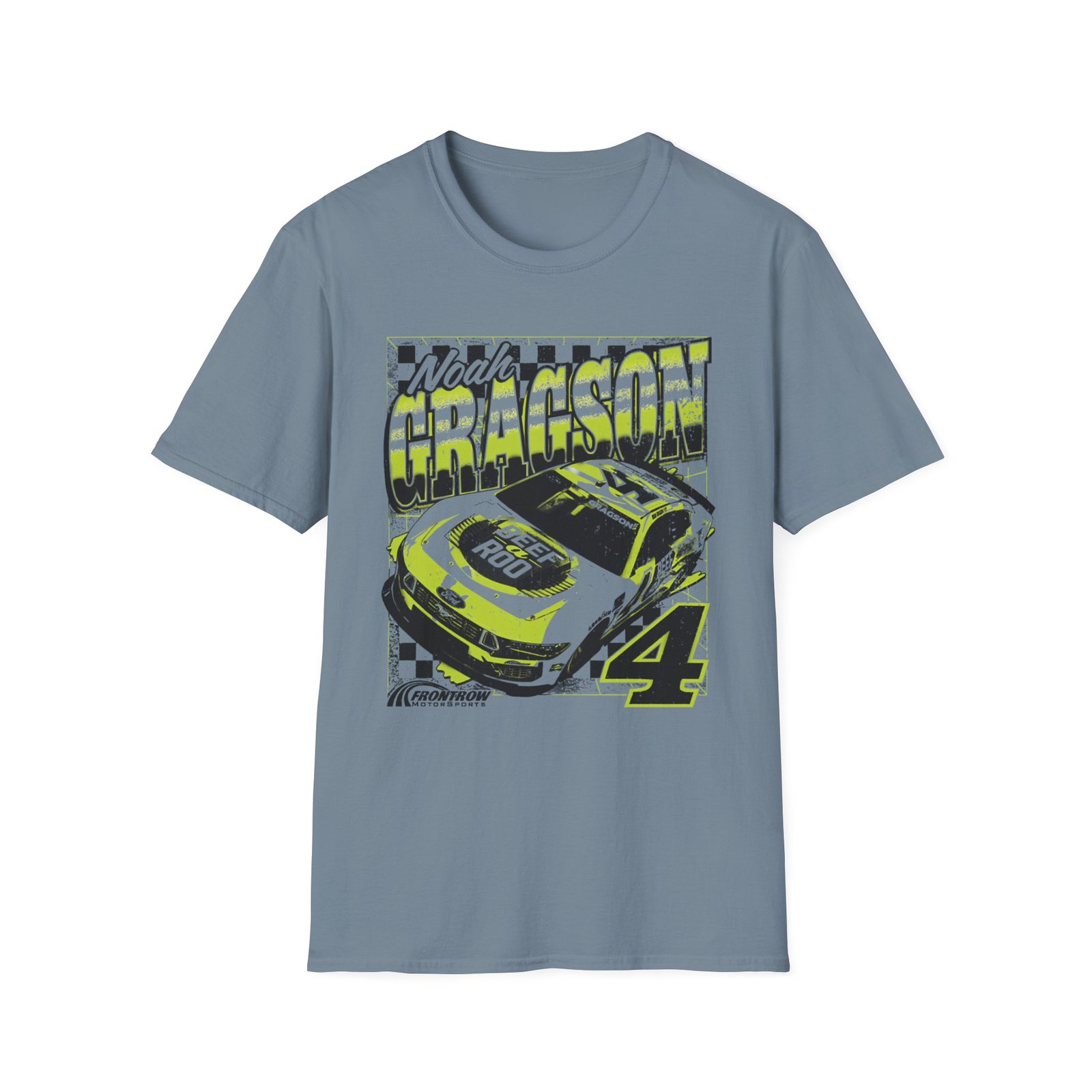 Noah Gragson Beef a Roo 2 Spot Unisex Softstyle T-Shirt