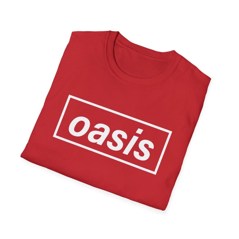 Oasis Decca Logo Unisex Softstyle T-Shirt