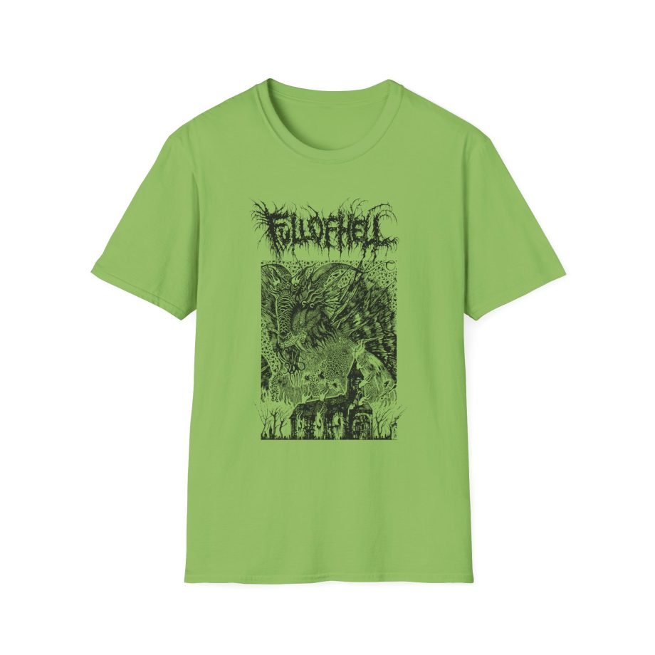 Full of Hell Purple Goat Church Unisex Softstyle T-Shirt