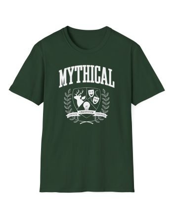Good Mythical Morning Mythical Collegiate Emblem unisex softstyle t-shirt