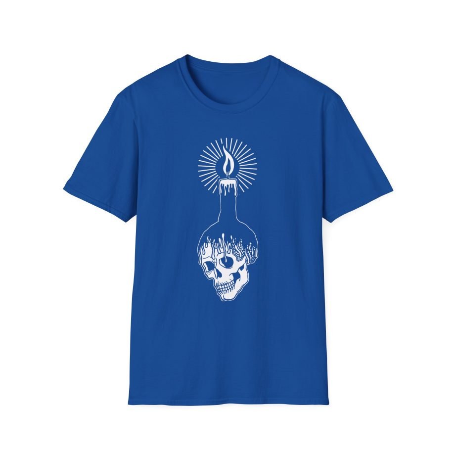 Mastodon Skull Candle Unisex Softstyle T-Shirt