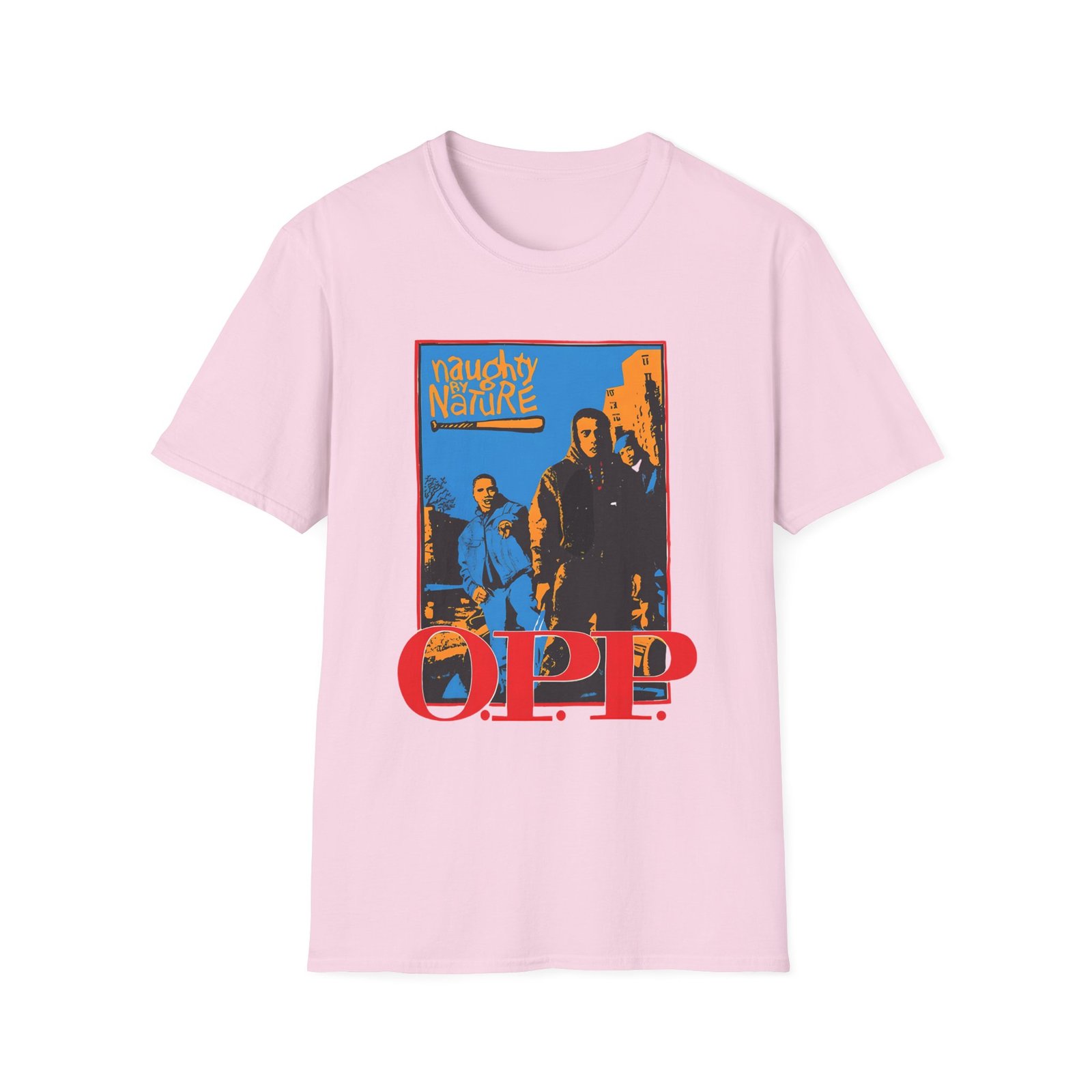 Naughty by Nature Vintage O.P.P. Unisex Softstyle T-Shirt