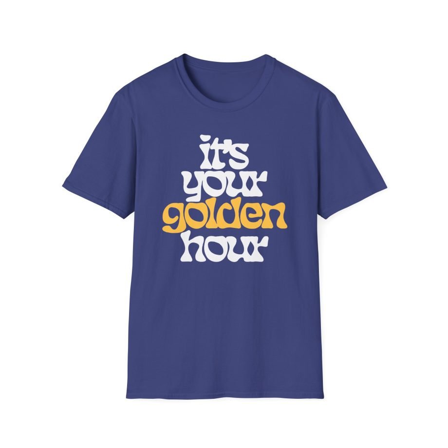 Jvke Golden Hour Shimmer Unisex Softstyle T-Shirt