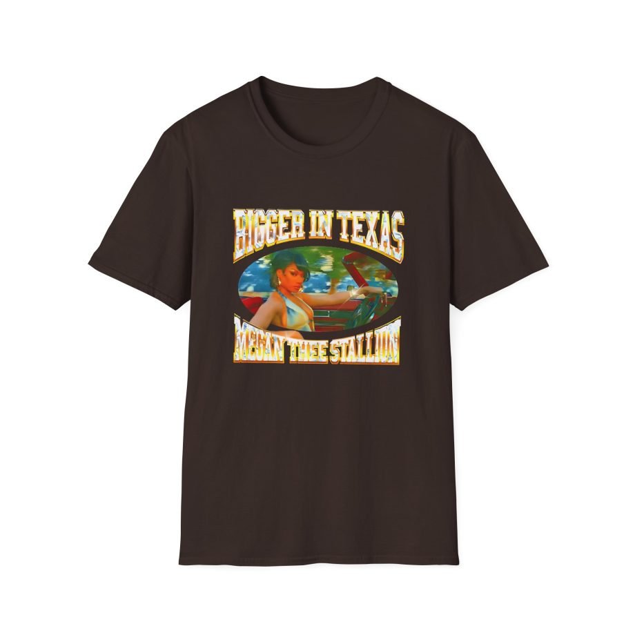 Megan Thee Stallion bigger in Texas rider Unisex Softstyle T-Shirt