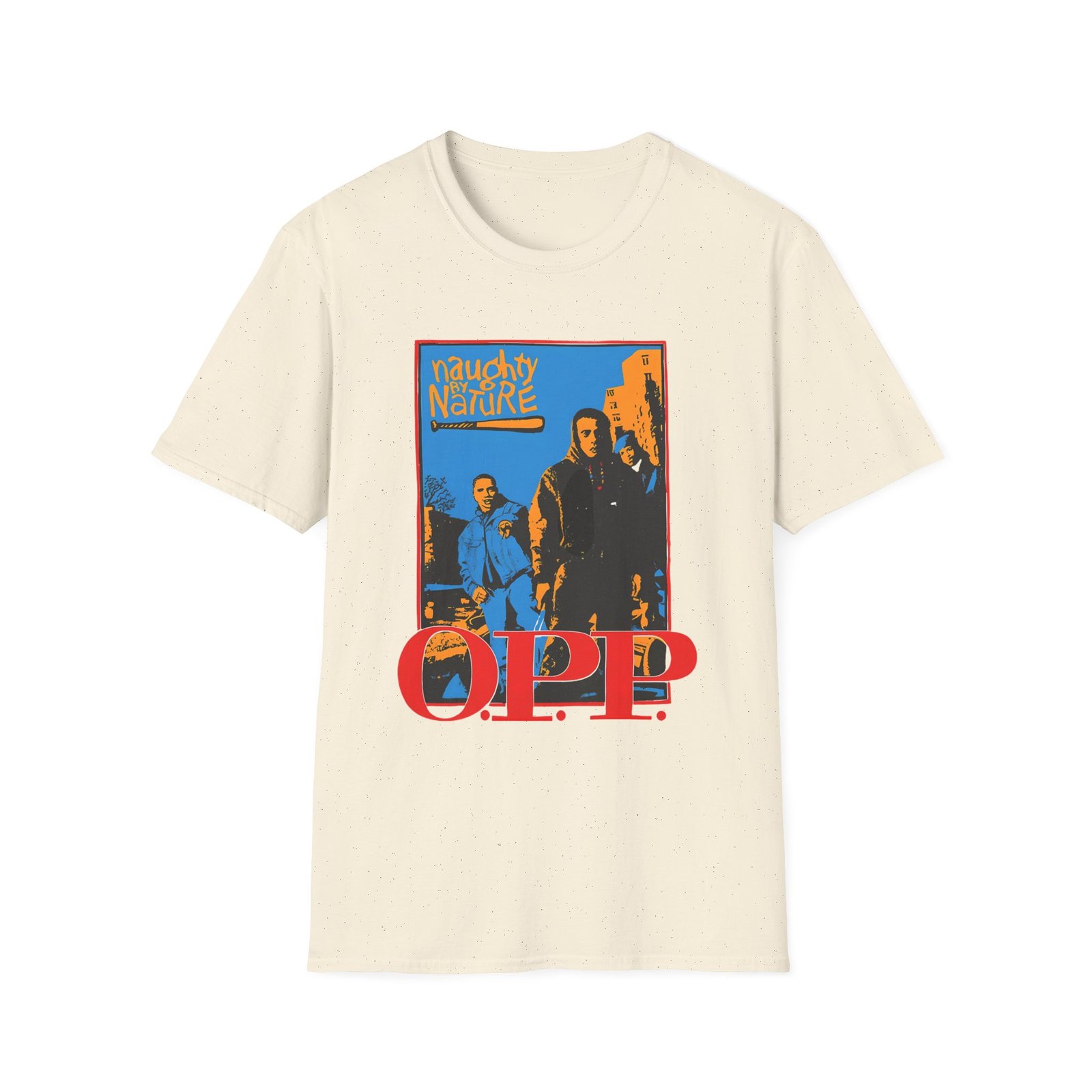 Naughty by Nature Vintage O.P.P. Unisex Softstyle T-Shirt