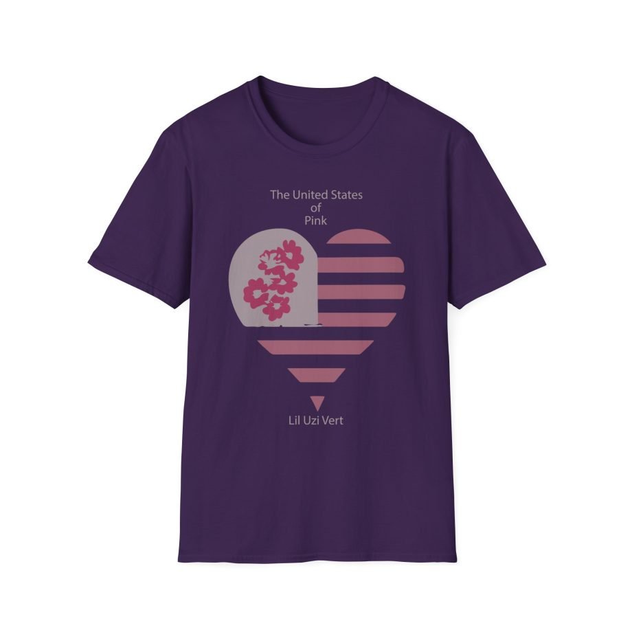 Lil Uzi Vert United States of Pink Unisex Softstyle T-Shirt