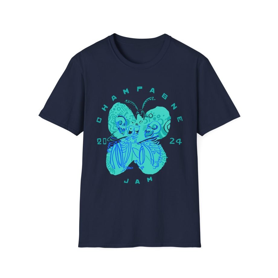 The Front Bottoms Champagne Jam 2024 Unisex Softstyle T-Shirt