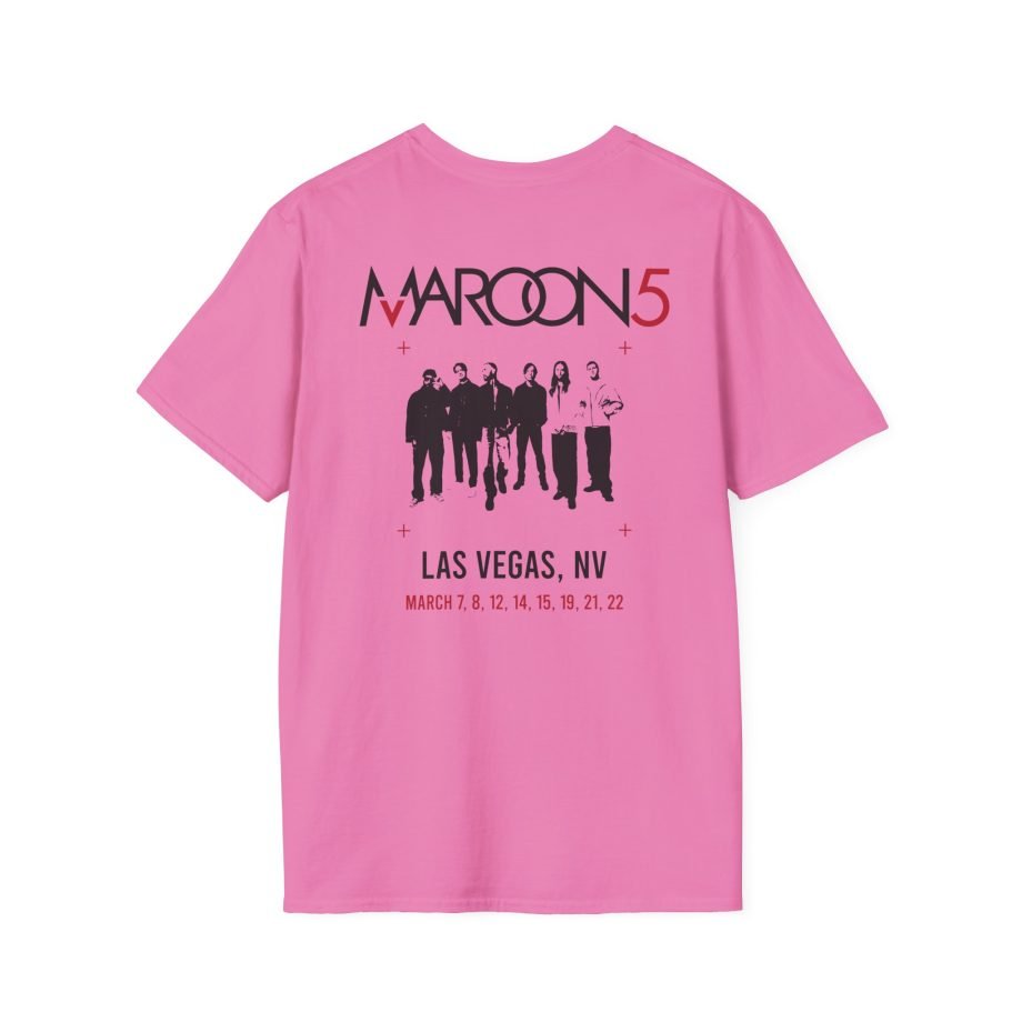 Adam Levine M5LV 2025 Flowers Unisex Softstyle T-Shirt