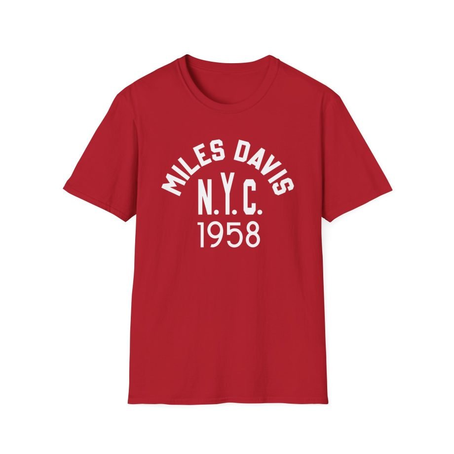 Miles Davis 1958 Unisex Softstyle T-Shirt