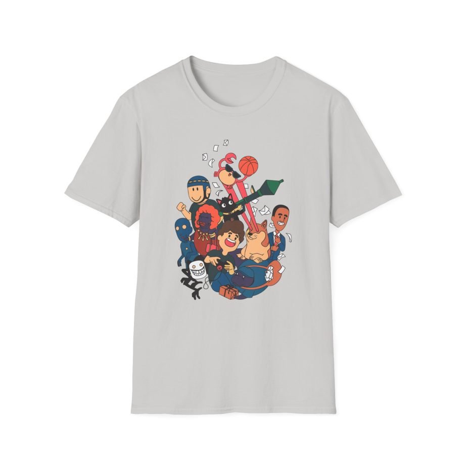 Denisdaily Unisex Softstyle T-Shirt