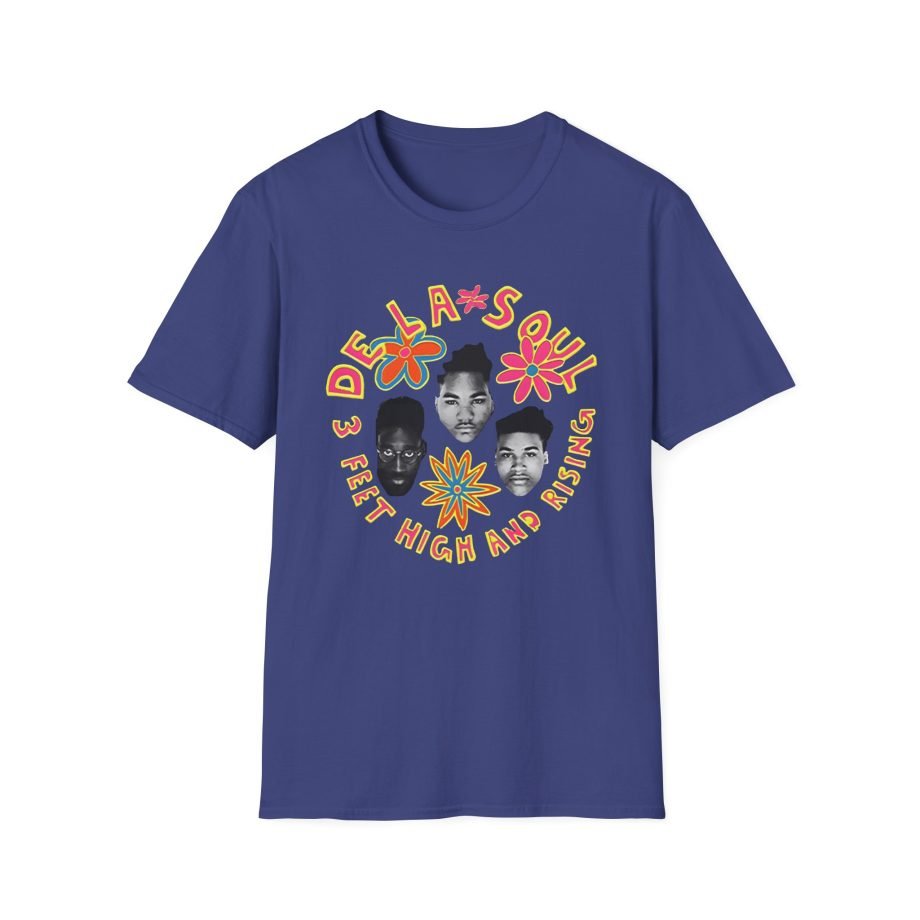 De La Soul 3 Feet High and Rising Unisex Softstyle T-Shirt
