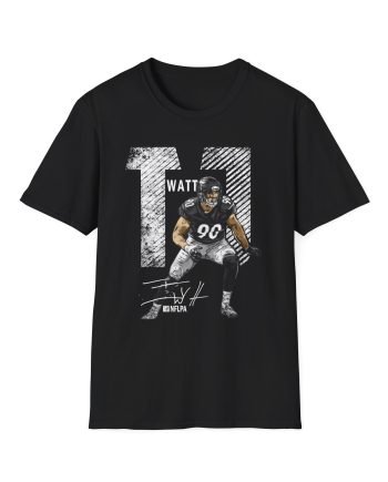 Tj Watt Mega Bold Unisex Softstyle T-Shirt