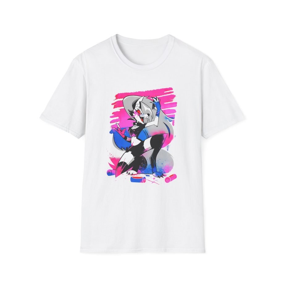 Helluva Boss Loona Micro Ribbed Unisex Softstyle T-Shirt