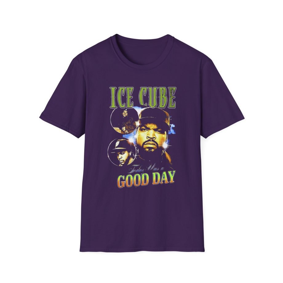Ice Cube Good Day Photo Collage Unisex Softstyle T-Shirt