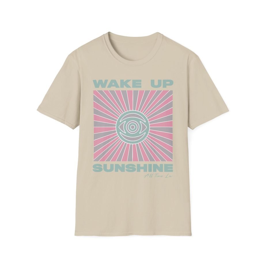All Time Low Wake Up Sunshine Rays Unisex Softstyle T-Shirt